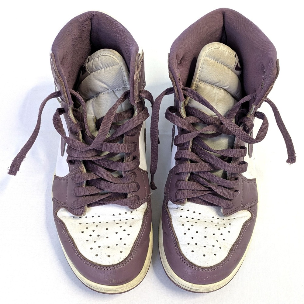 Nike Air Jordan 1 Retro High OG Mauve White Purple DZ5485-105 Mens 9 Sneakers - Picture 2 of 7